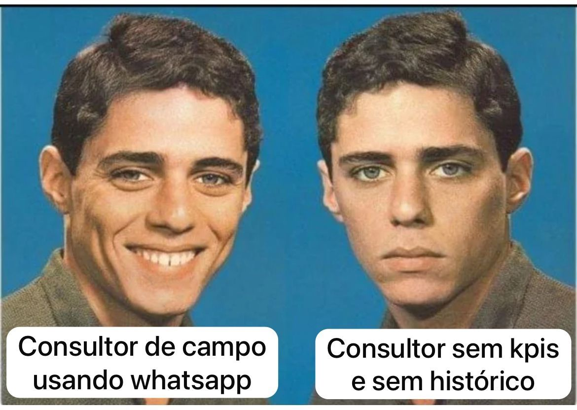 “É impossível tirar os meus consultores de campo do whatsapp”. Posso discordar com respeito?