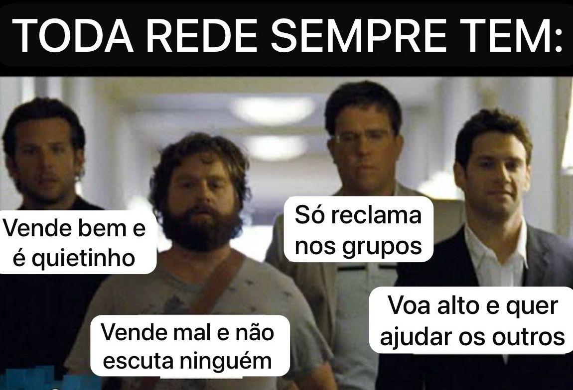 O que adianta você ser de uma rede e não saber replicar o que ela tem de melhor?